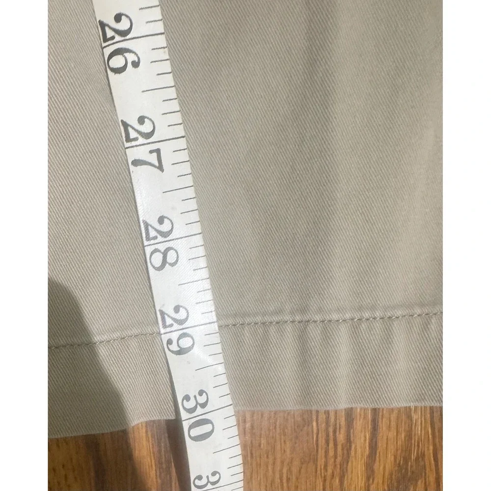 Polo Ralph Lauren Mens Classic Fit Pleated Chino Pants Khaki 34x30 preppy